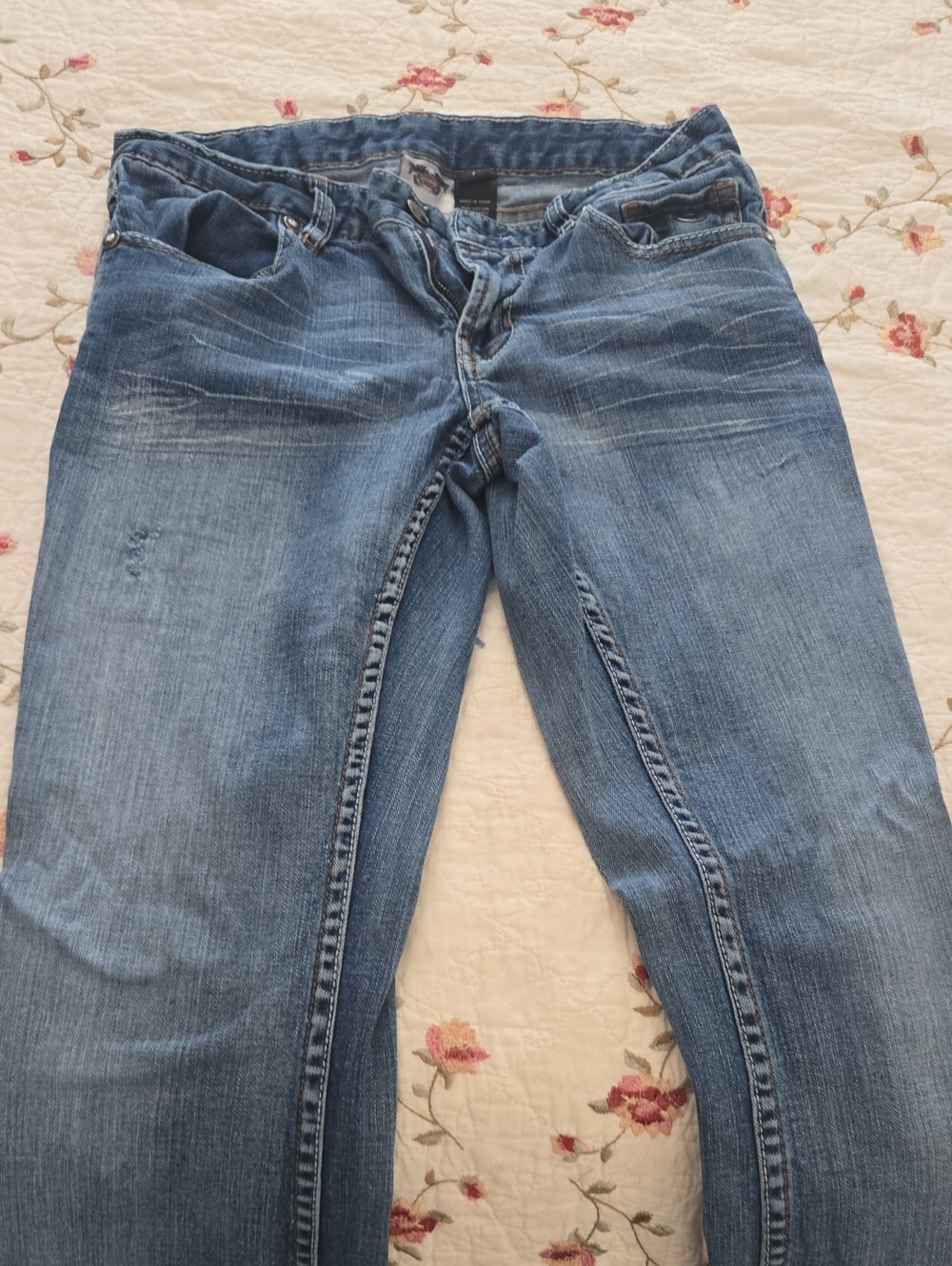 Harley-Davidson Women's Medium Blue Boot Cut Jeans